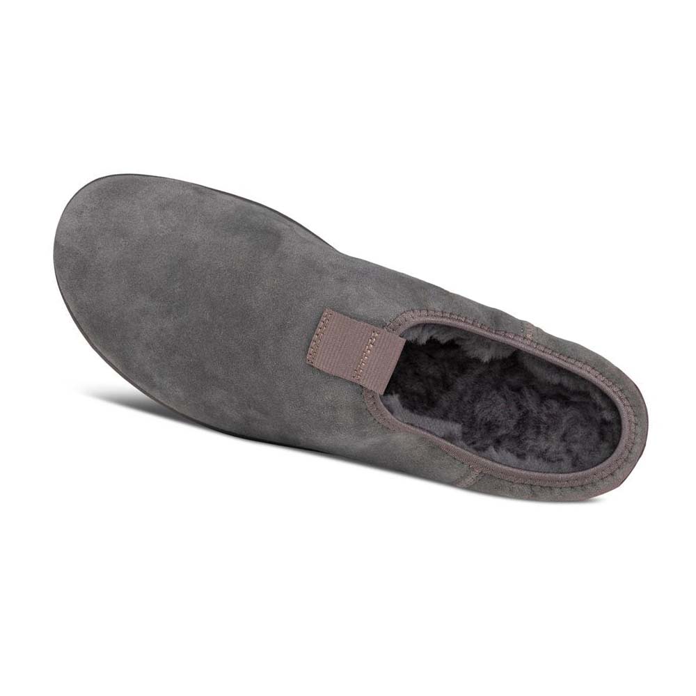 Men's Ecco Easy Slip-on Casual Shoes Grey | Canada 466GSO